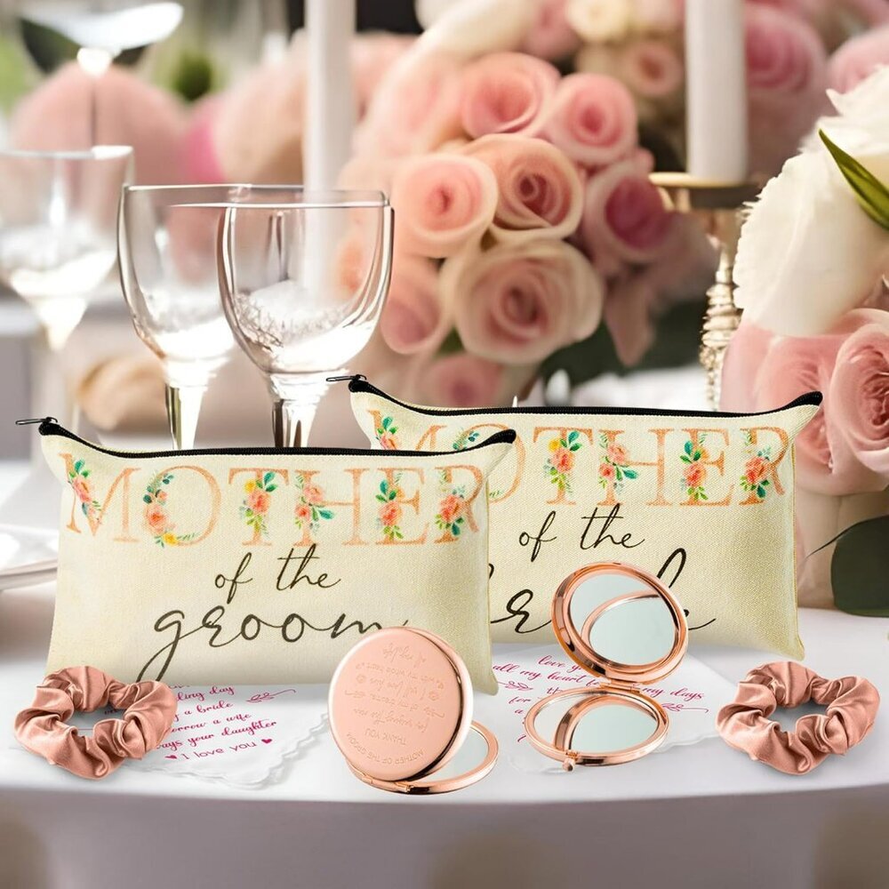 8PC Mother of the Bride & Groom Gifts Sets - NEW
